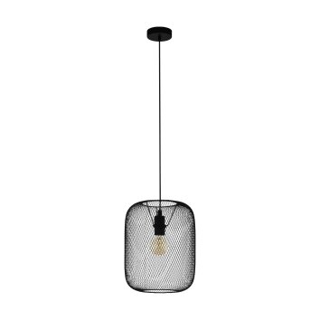 Suspension Eglo WRINGTON Noir, 1 lumière