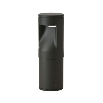 Lampadaire d'extérieur LCD Stendal LED Noir, 1 lumière