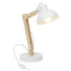 Lampe à poser Brilliant Moda Blanc, 1 lumière