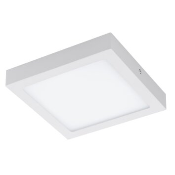 Plafonnier Eglo FUEVA-C LED Blanc, 1 lumière, Changeur de couleurs