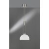 Suspension Fischer & Honsel Avignon LED Nickel brillant, 1 lumière