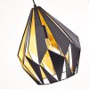 Suspension Marang Noir doré, 1 lumière