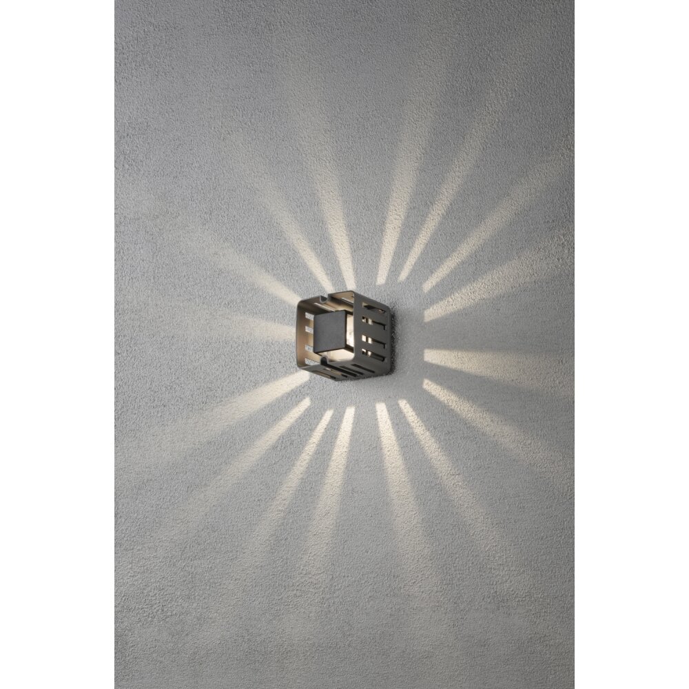 Applique murale Konstsmide Pescara LED Anthracite, 1 lumière main product photo