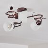 Plafonnier Peccia Rouille, 3 lumières