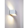 Applique murale d'extérieur LED Lutec Blanc, 1 lumière