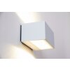 Applique murale d'extérieur LED Lutec Blanc, 1 lumière