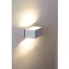Applique murale d'extérieur LED Lutec Blanc, 1 lumière