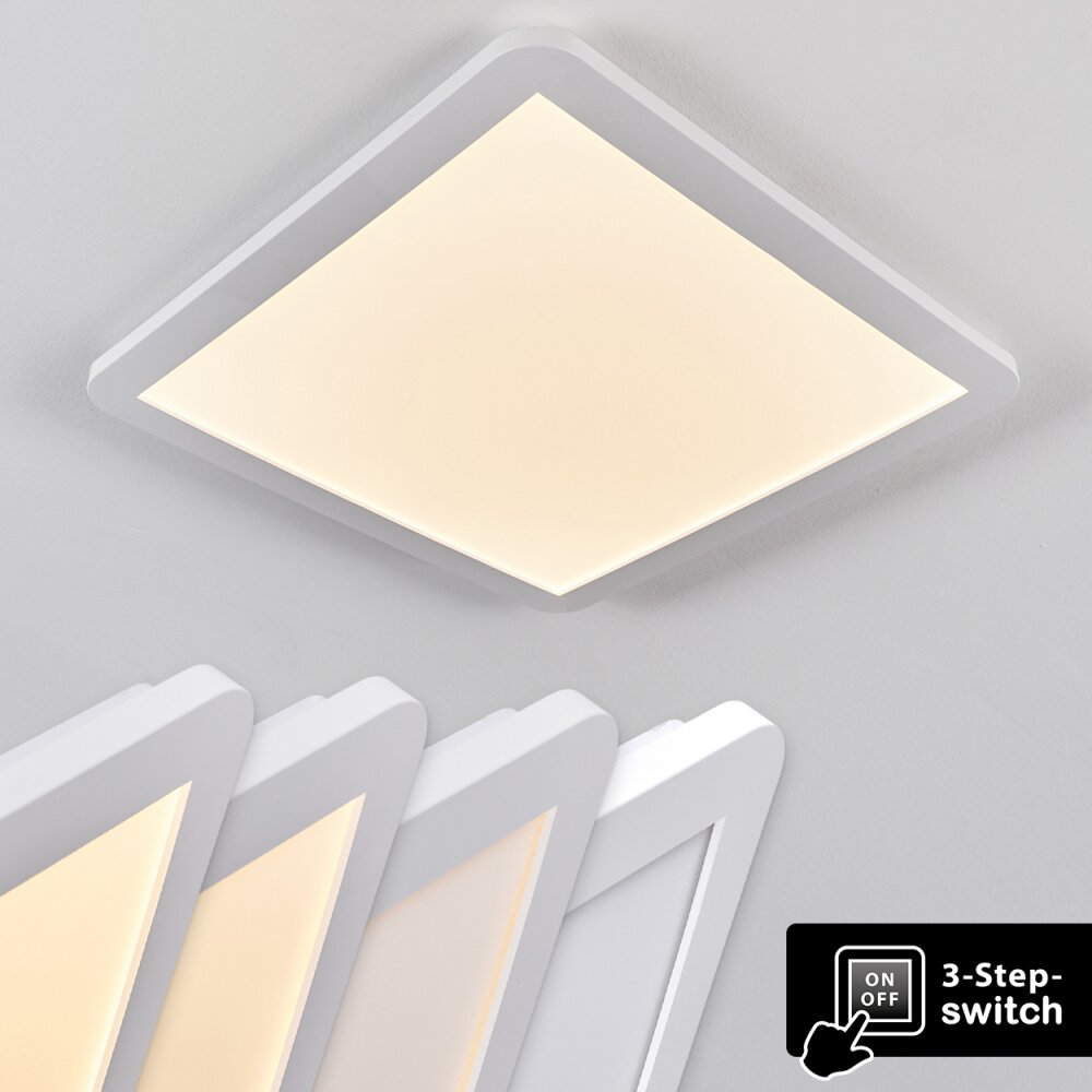 Plafonnier Siguna LED Blanc, 1 lumière main product photo