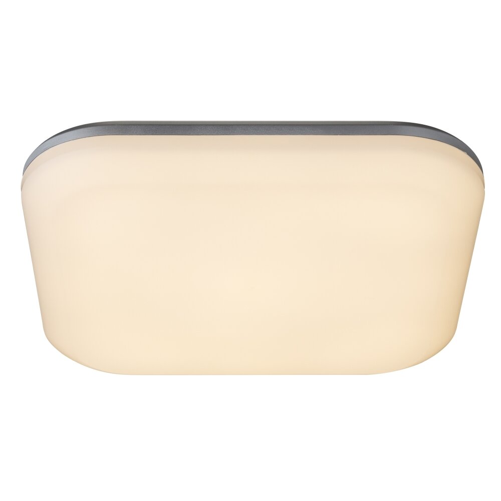 plafonnier extérieur Globo LED Argenté, 1 lumière main product photo