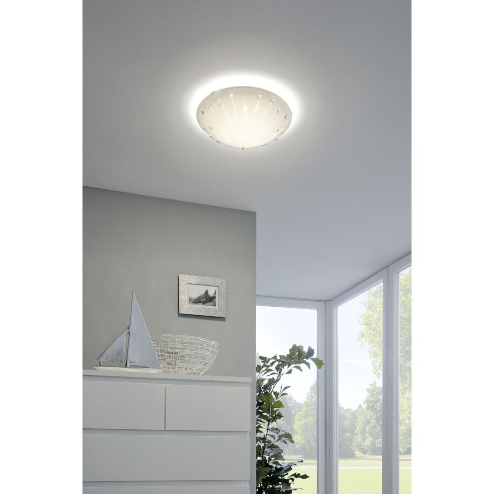 Plafonnier Eglo MARGITTA 1 LED Blanc, 1 lumière main product photo