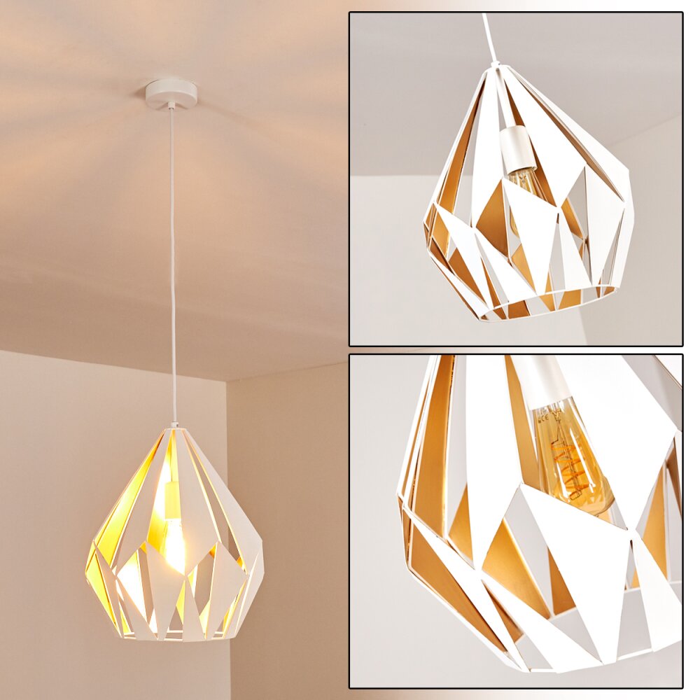 Suspension Marang Blanc, 1 lumière main product photo