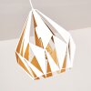 Suspension Marang Blanc, 1 lumière