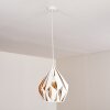 Suspension Marang Blanc, 1 lumière