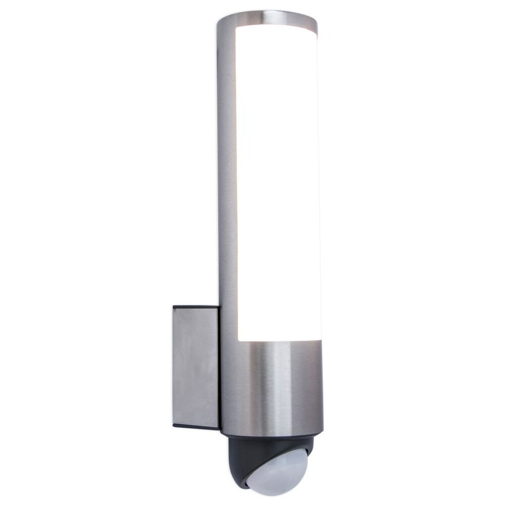 Applique murale d'extérieur Lutec LEDA Anthracite, 1 lumière, Détecteur de mouvement main product photo