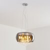 Suspension Ventspils Chrome, 5 lumières