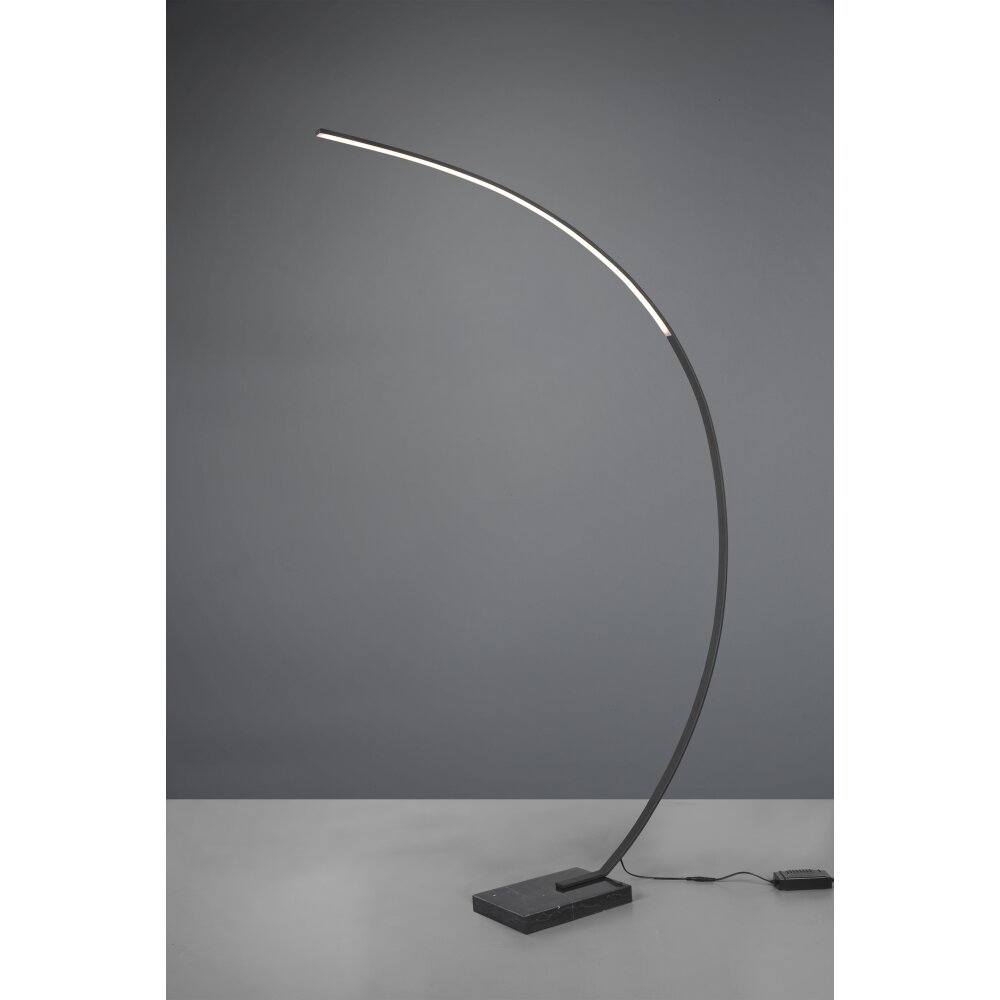 Lampadaire Trio Bangkok LED Noir, 1 lumière main product photo