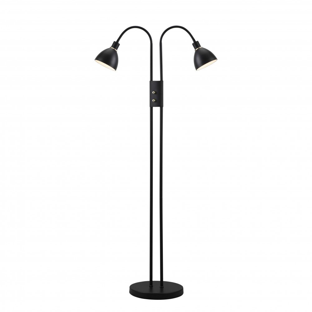 Lampadaire Nordlux RAY Noir, 2 lumières main product photo