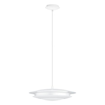 Suspension EGLO connect MONEVA-C LED Blanc, 1 lumière, Changeur de couleurs