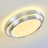 Plafonnier Mirabeau LED Blanc, 2 lumières, Télécommandes, Changeur de couleurs
