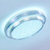 Plafonnier Mirabeau LED Blanc, 2 lumières, Télécommandes, Changeur de couleurs