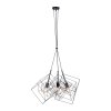 Suspension Leuchten-Direkt SKELETTON Noir, 3 lumières