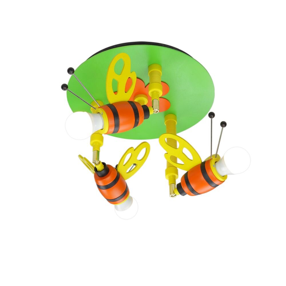Plafonnier en rondelle Elobra HUMMEL Multicolore, 3 lumières main product photo