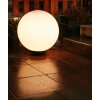 Boule lumineuse de jardin 40 cm Blanc, 1 lumière