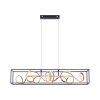 Suspension Paul Neuhaus SELINA LED Noir, 4 lumières