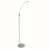 Lampadaire Steinhauer Zenith LED Acier inoxydable, 1 lumière