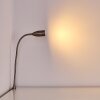 Lampe de chevet Alsea LED Nickel mat, 1 lumière, Détecteur de mouvement