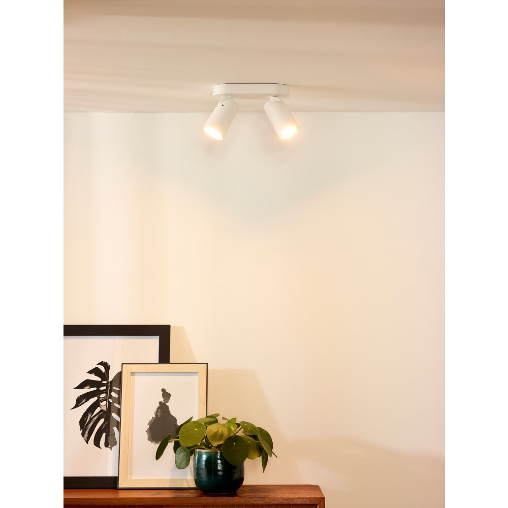 Spot de plafond Lucide XYRUS LED Blanc, 2 lumières main product photo