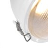 Plafonnier Steinhauer Gearwood LED Blanc, 2 lumières