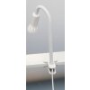 Lampe à clip Brilliant Flex Blanc, 1 lumière