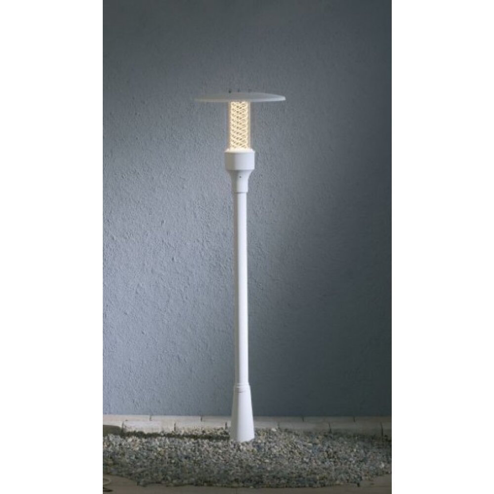 Borne d'éclairage Konstsmide Nova Blanc, 1 lumière main product photo