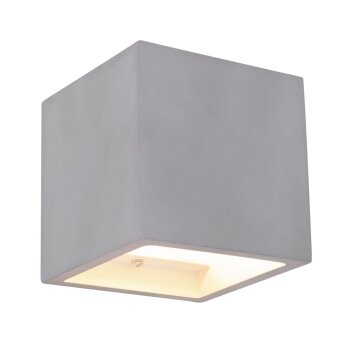 Applique murale Globo TIMO Gris, 1 lumière