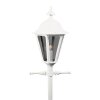 Lampadaire extérieur Konstsmide Pallas Blanc, 1 lumière