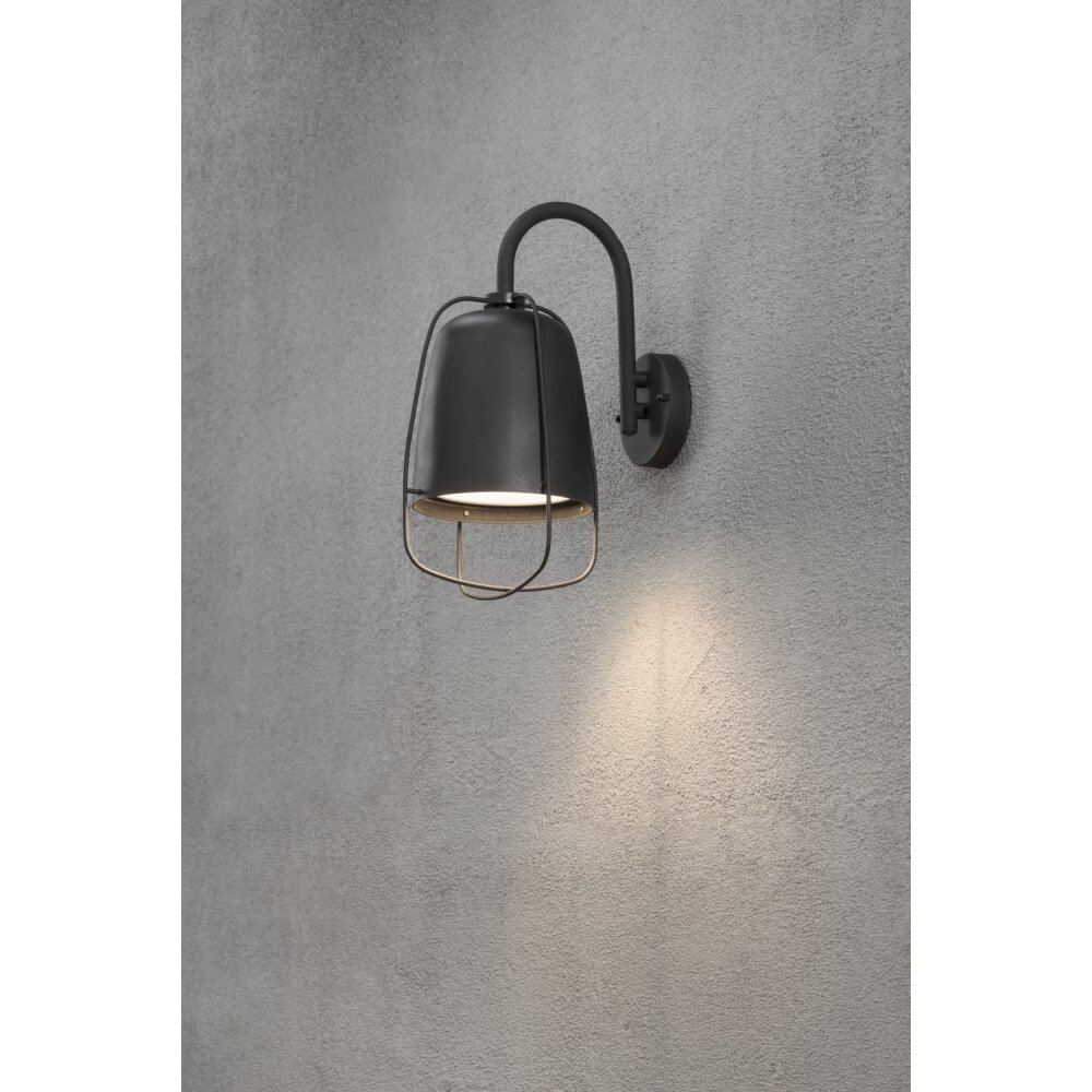 Applique murale Konstsmide Perugia Noir, 1 lumière main product photo