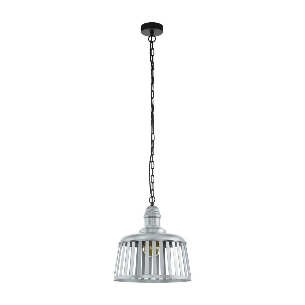 Suspension EGLO WRAXALL Noir, Argenté, 1 lumière main product photo