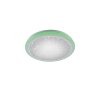 Plafonnier Leuchten Direkt Luisa LED Blanc, 2 lumières, Télécommandes, Changeur de couleurs