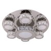 Plafonnier Globo AMUR LED Chrome, 1 lumière