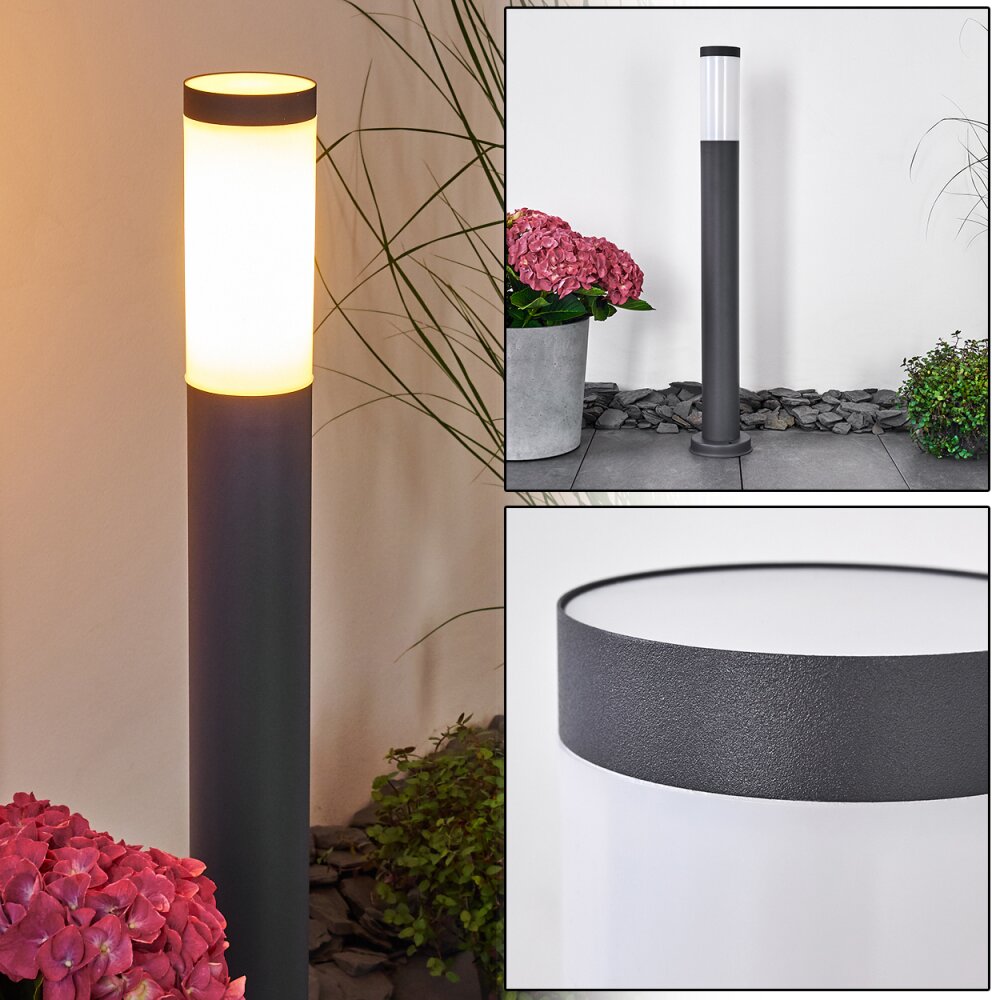 Borne lumineuse Gaborone Anthracite, 1 lumière main product photo