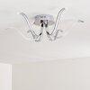 Plafonnier Wikon LED Chrome, 6 lumières