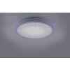 Plafonnier Leuchten Direkt LUISA LED Blanc, 1 lumière, Télécommandes, Changeur de couleurs