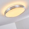 Plafonnier LED WUTACH Blanc, 1 lumière