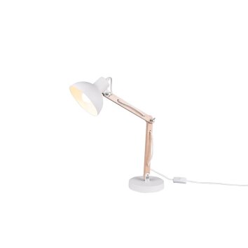 Lampe à poser Trio Leuchten KIMI Blanc, 1 lumière