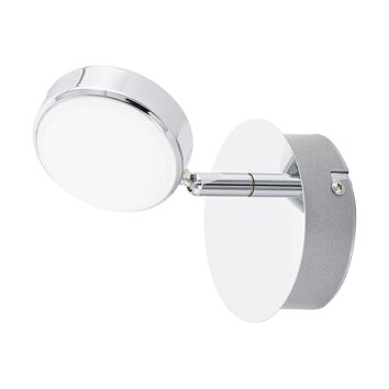 Applique murale Eglo SALTO LED Chrome, 1 lumière