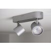 Spot Philips STAR LED Aluminium, Acier inoxydable, 2 lumières