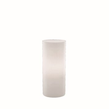 Lampe à poser Ideal Lux EDO Blanc, 1 lumière