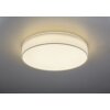 Plafonnier Trio LUGANO LED Blanc, 1 lumière, Télécommandes