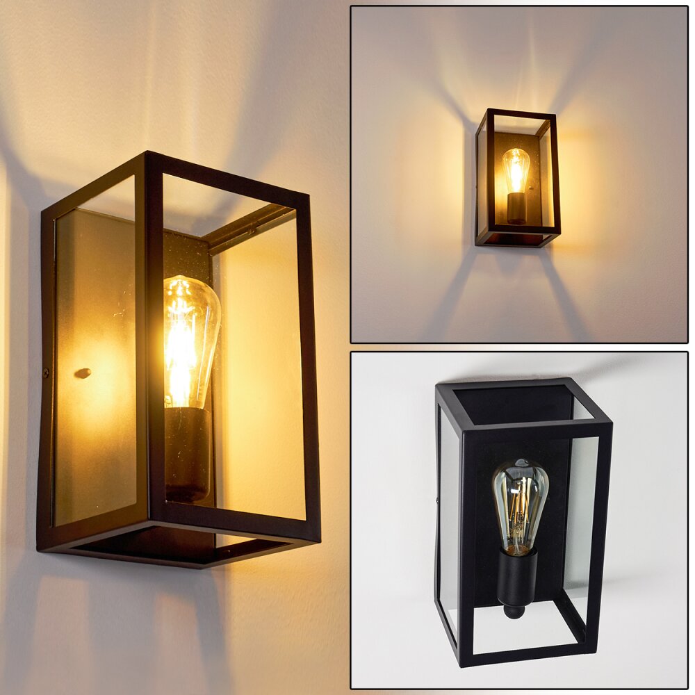Applique murale Moatize Noir, 1 lumière main product photo